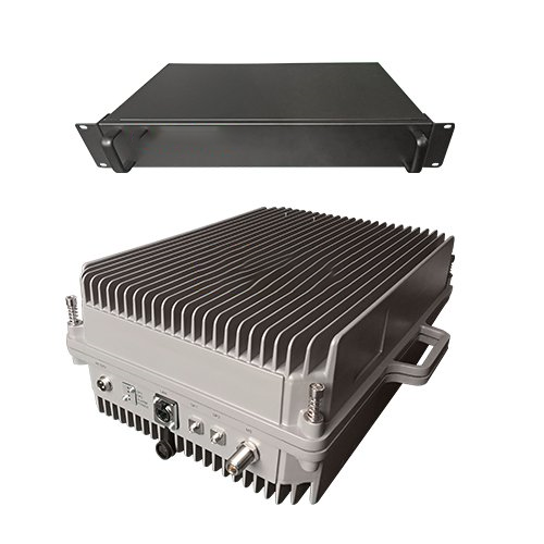  京山350M PDT消防集群警用数字光纤直放站近远端机